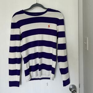 Ralph Lauren Sport Rugby-Stripe Long-Sleeve Tee
